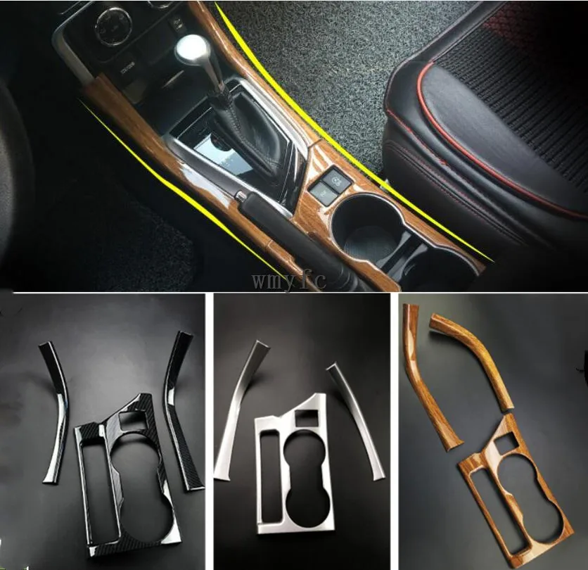 Автомобильный Стайлинг рамка для чашки автомобиля Накладка toyota corolla 2013 2014 2015 2016