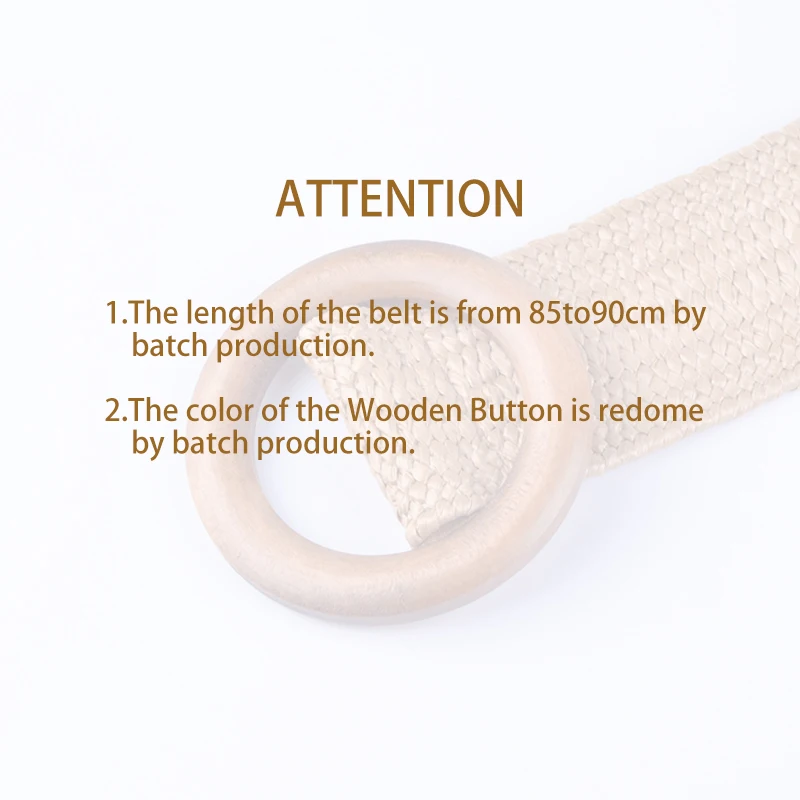 Плетеный вязаный винтажный деревянный ремень с пряжкой женский из соломы