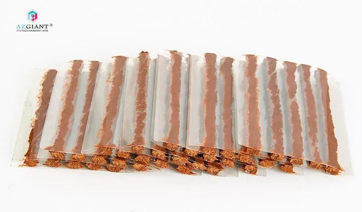 Инструменты для ремонта бескамерных шин с сильной вязкостью полоски клей