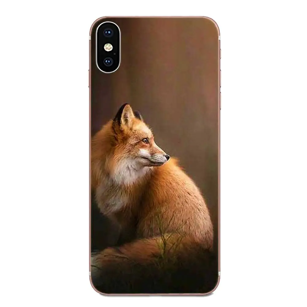 Аниме лиса Забавный Foxs симпатичный милый для Xiaomi CC9 CC9E Mi 3 4 4i 5 6 6X 8 9 SE Play Plus Pro Lite A1 Mix