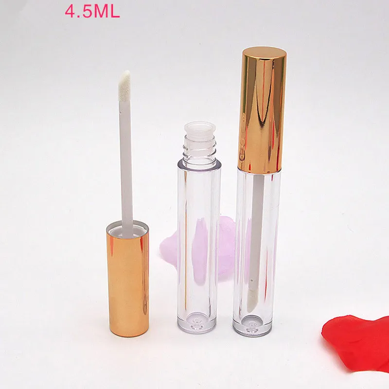 

10/30/50pcs 4.5ml Empty Lip Gloss Tubes Plastic Glossier Lip Oil Balm Tint Tube Lipstick Mini Sample Cosmetic Containers