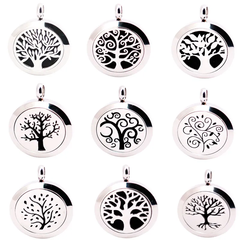 Семейный диффузор из нержавеющей стали 25 мм ожерелье с подвеской