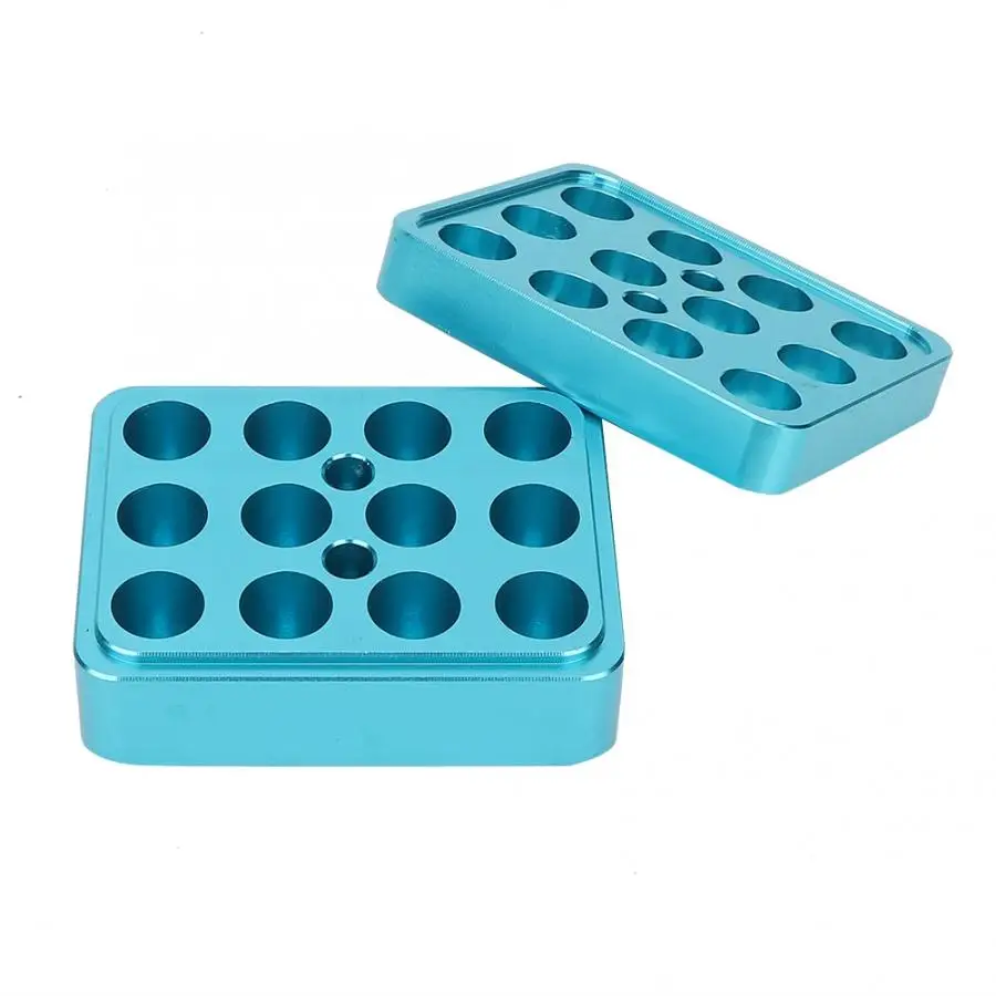 12 отверстий 9 3 мм сделай сам форма для заполнения помады из алюминиевого сплава