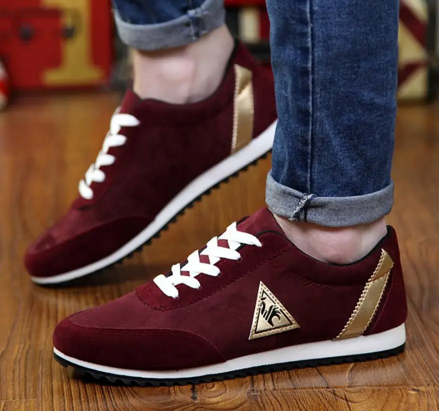 Men canvas Fashion Brand Casual Shoes flat For Comfortable Lace Up Zapatos Sapatos youth Plus Size Hombre sneakers |