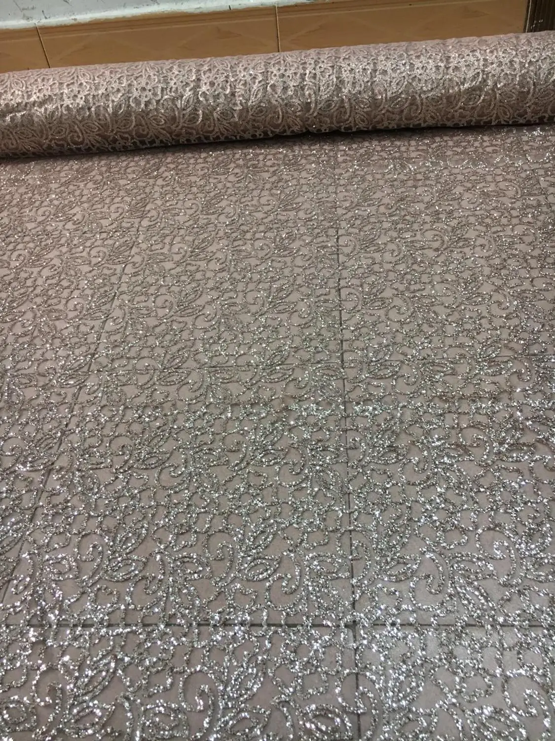 Блестящее кружево для вечернего платья 5 ярдов|Кружево| |