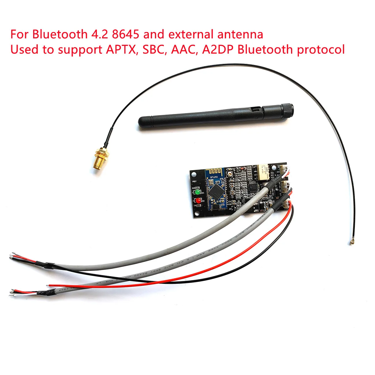 Плата приемника Bluetooth 4 2 CSR8640/CSR3005/3034/CSR8645 модуль усилителя без потерь APT-X