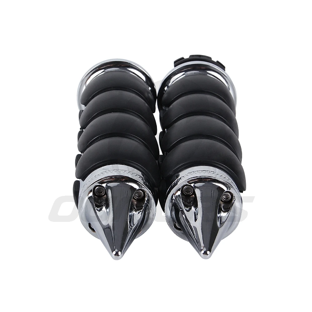 Руль мотоциклетный ouwalls резиновая ручка 1 дюйм 25 мм для Harley Honda Yamaha Kawasaki Bikes Cruiser