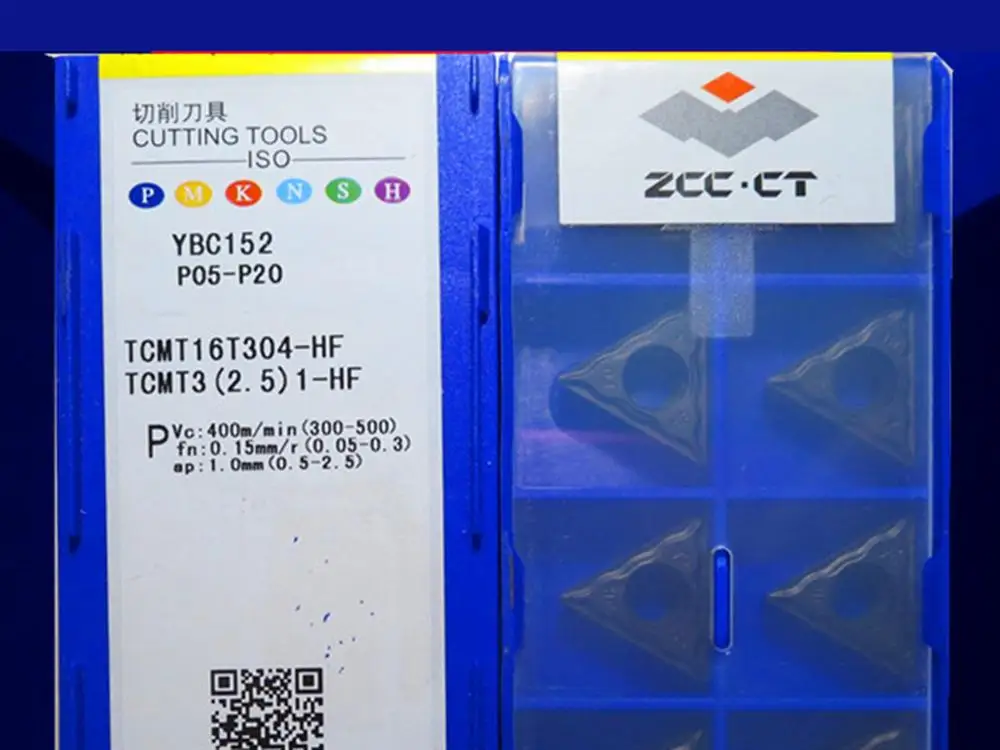

TCMT16T304-HF YBC152 CNC caribde inserts 10PCS