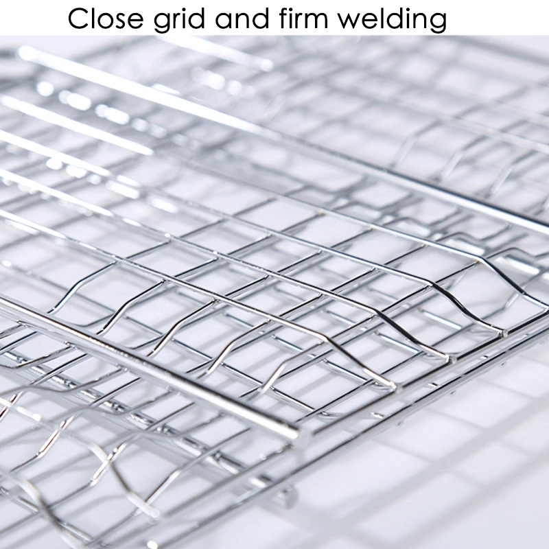 Портативная корзина для гриля антипригарная нержавеющая сталь инструмент