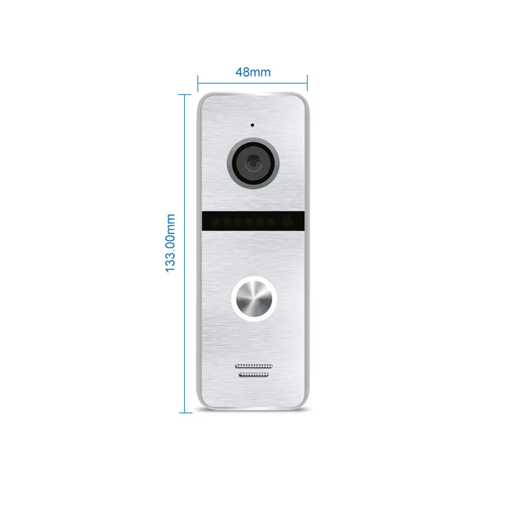 7 inch touch screen wifi video intercom for home motion detection monitor doorbell 1080pahd tuya smart app door phone free global shipping