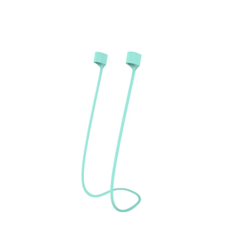 Rope green Анти-потеря силиконовый ремешок петля кабель Шнур Веревка для Apple Airpods Air Pods - Цвет: Rope green