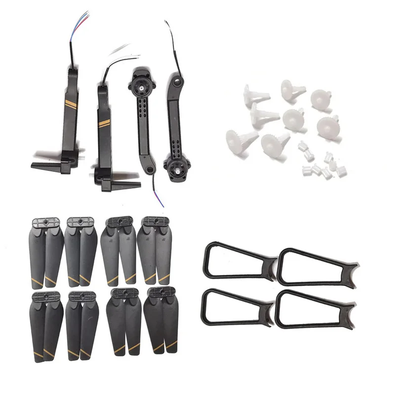 Складной рычаг 4D-V4 с двигателями Лопасти пропеллера крылья для Wi-Fi FPV дрона V4 RICHIE