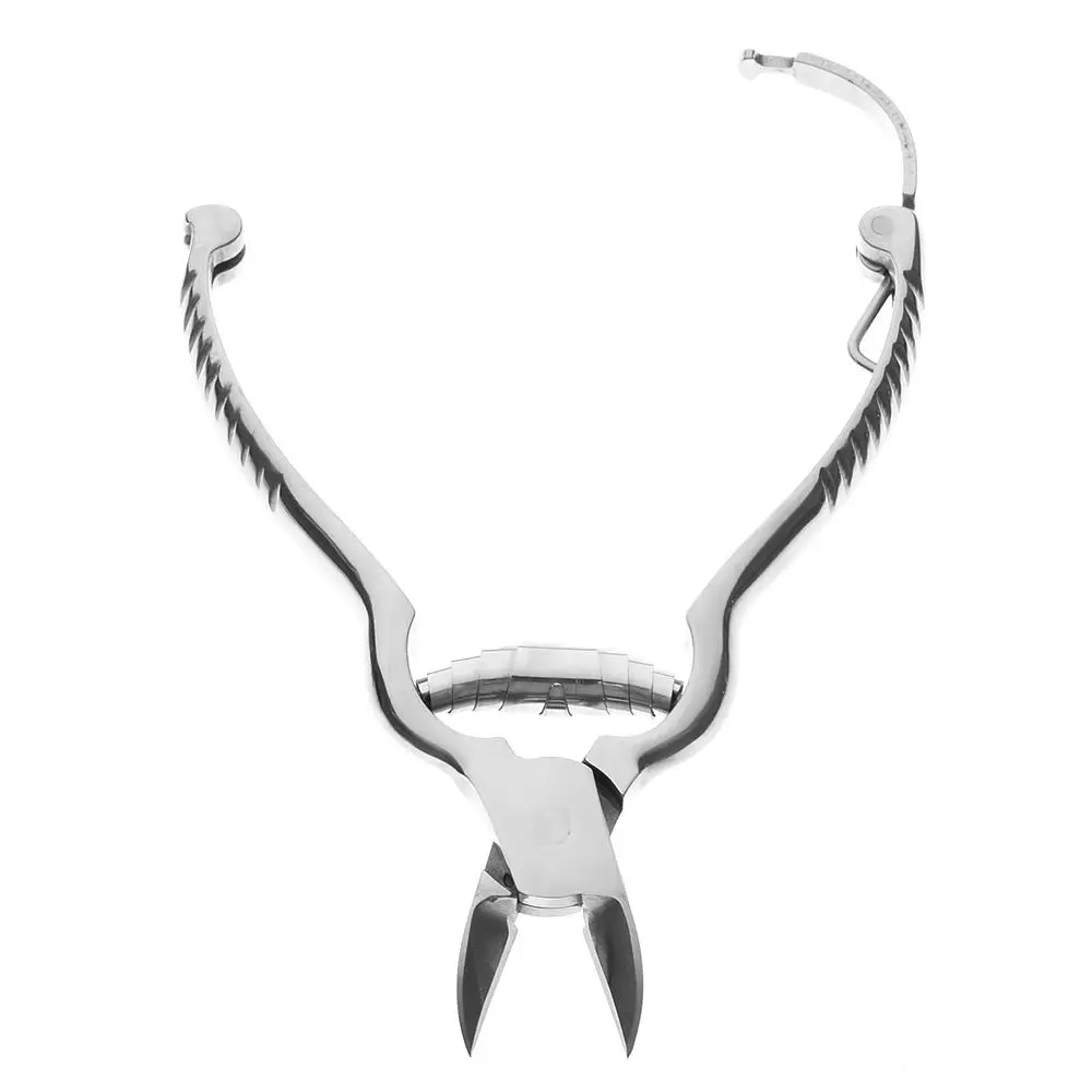 Щипцы для кутикулы 5 дюйма пинцет в форме тыквы из нержавеющей стали щипцы