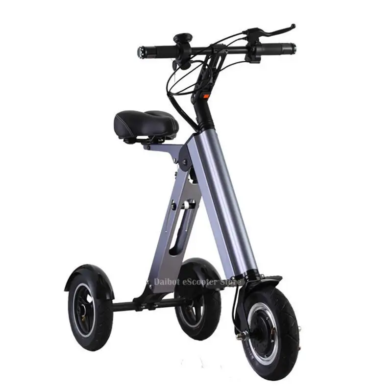 

Three Wheels Electric Scooters 10'' 36V 250W electric bicycles Foldable Portable Electric Tricycle Scooter For Elderly/Disabled