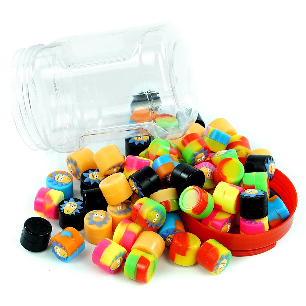 60 шт. емкости для хранения 2 мл силиконовая восковая емкость антипригарные