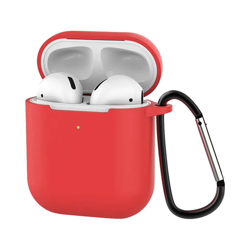 Чехол для AirPods 2 беспроводной чехол наушников 2019 портативный мини мягкий