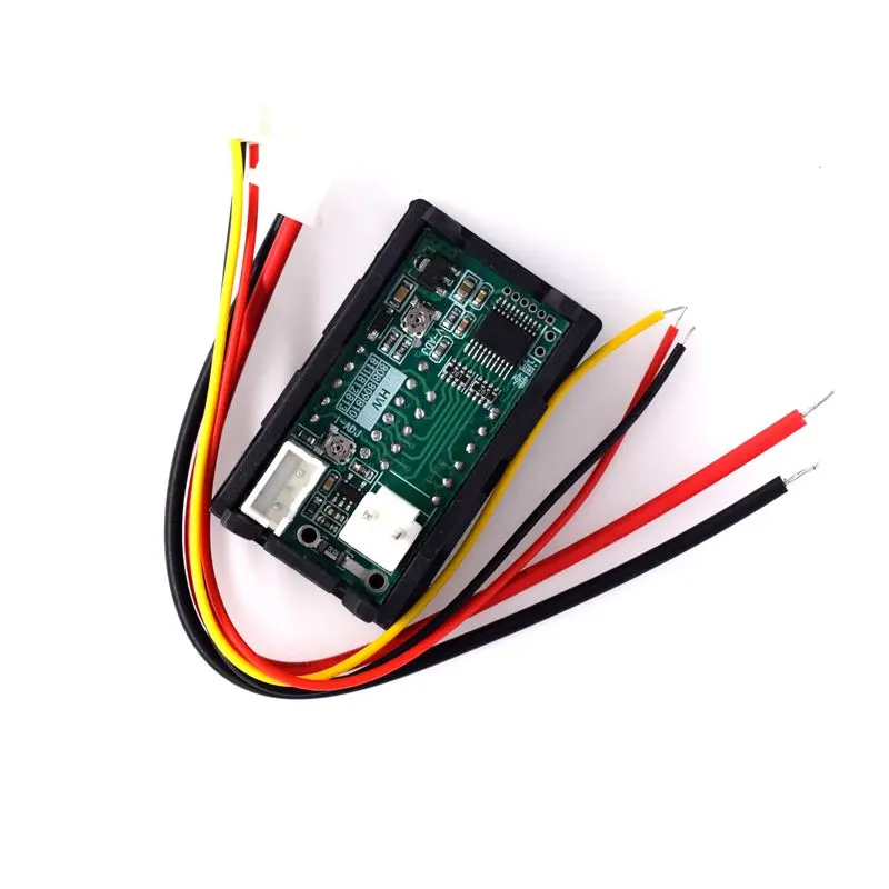 Цифровой вольтметр Амперметр постоянного тока 0-100 в 10 А двойной дисплей детектор