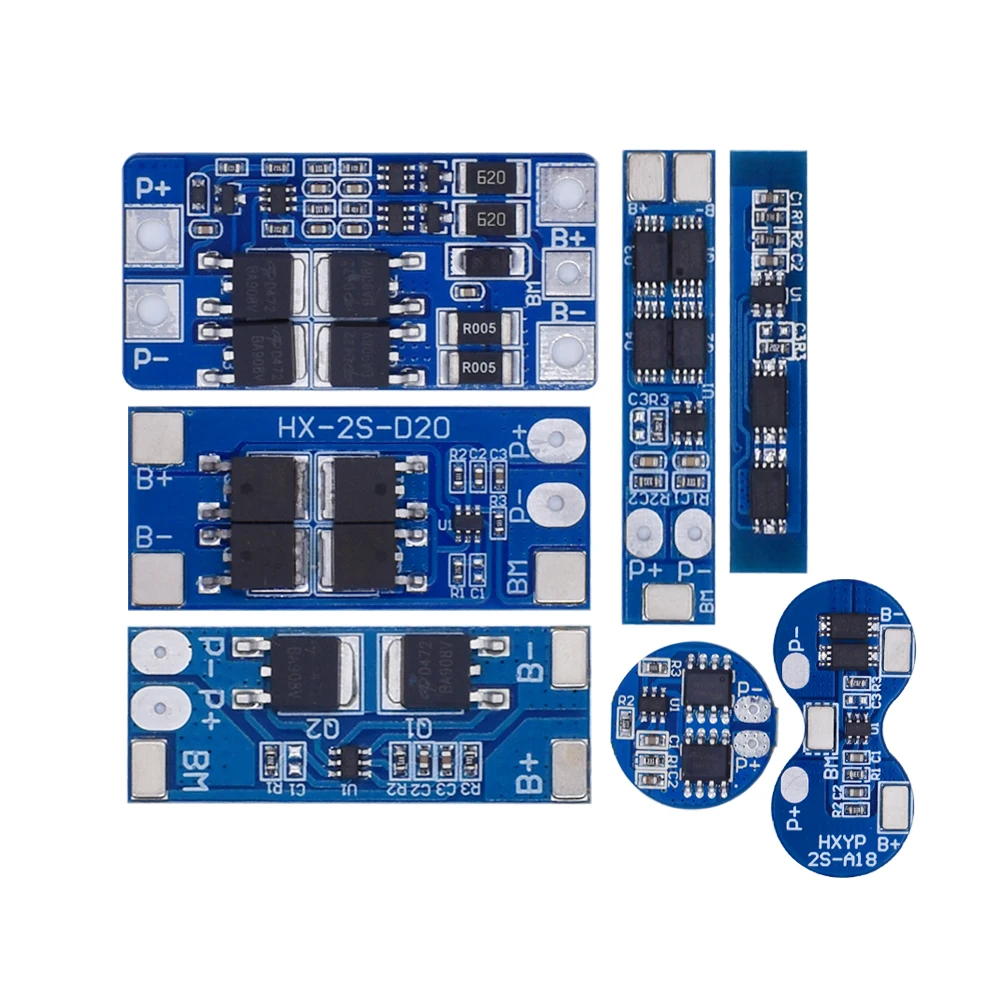 2S 3A 4A 5A 8A 10A 13A 20A 7.4V 8.4V Li-ion 18650 Lithium battery protection board / BMS board Standard / Balance