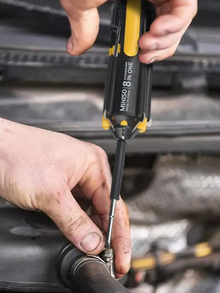 

Screwdriver Set Night-work Repair 8 In 1 Screwdriver Set Portable Repair Tool Set For General DIY Maintenance Home Kitchen