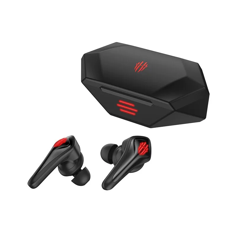 100% Original Nubia RedMagic TWS Gaming Earphones for 5S 5G Wireless Bluetooth Earbuds 4-16 hours of battery life | Электроника
