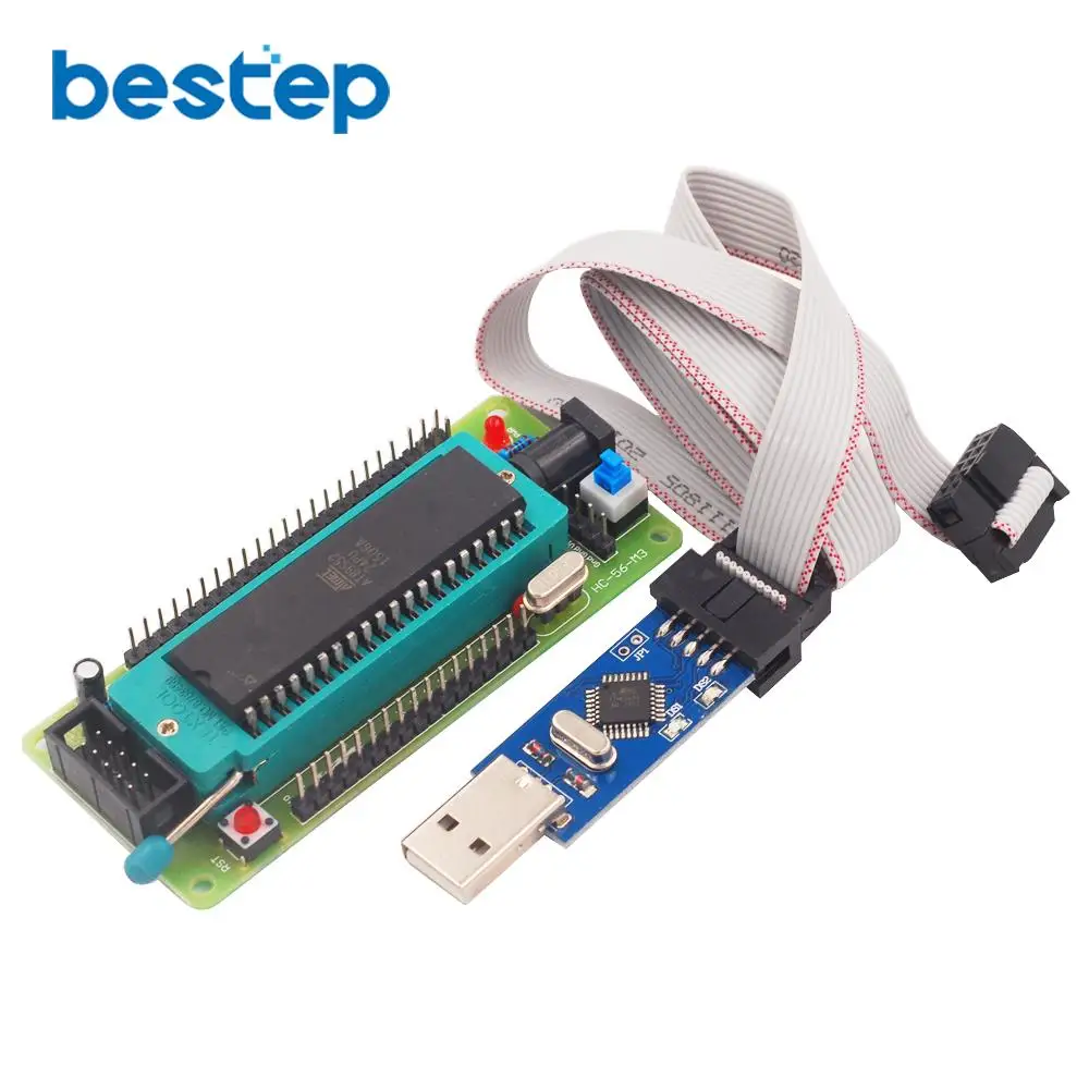 51 основная плата обучающий комплект с блокировкой сиденья AT89S52 USBasp