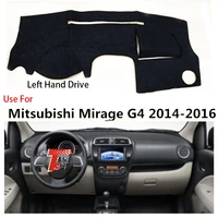 taijs factory simple sport 3colors polyester fibre car dashboard cover for mitsubishi mirage g4 2014 2015 2016 left hand drive