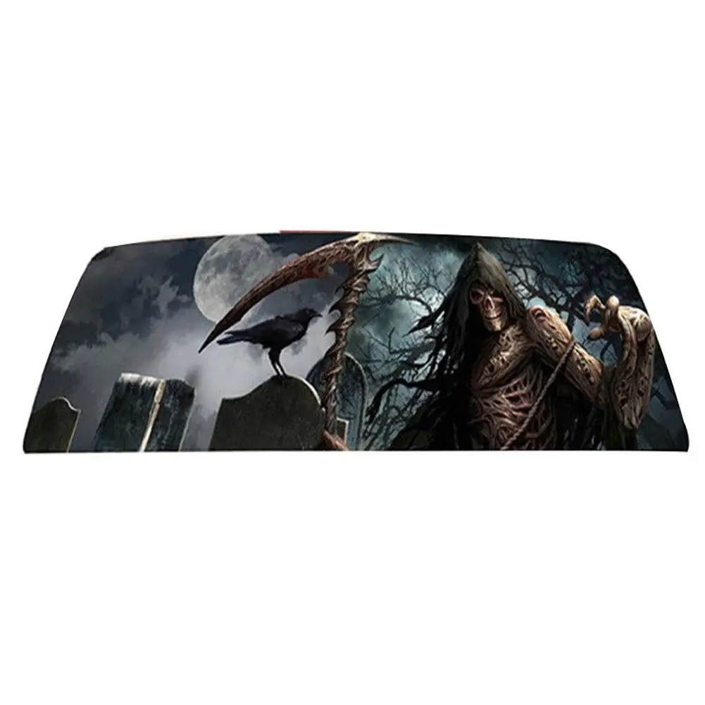 

Scary Skull Car Truck SUV Van Rear Window Windshield Decoration Decal Sticker