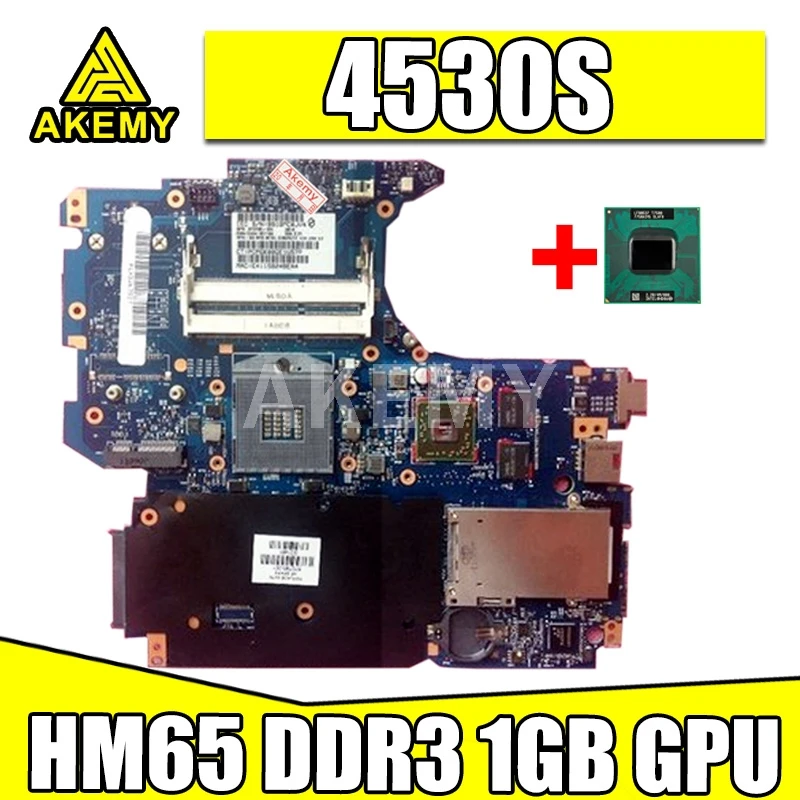 

670795-001 658343-001 For HP Probook 4530s 4730s Laptop Motherboard 6050A2465501-MB-A02 HM65 DDR3 1GB GPU