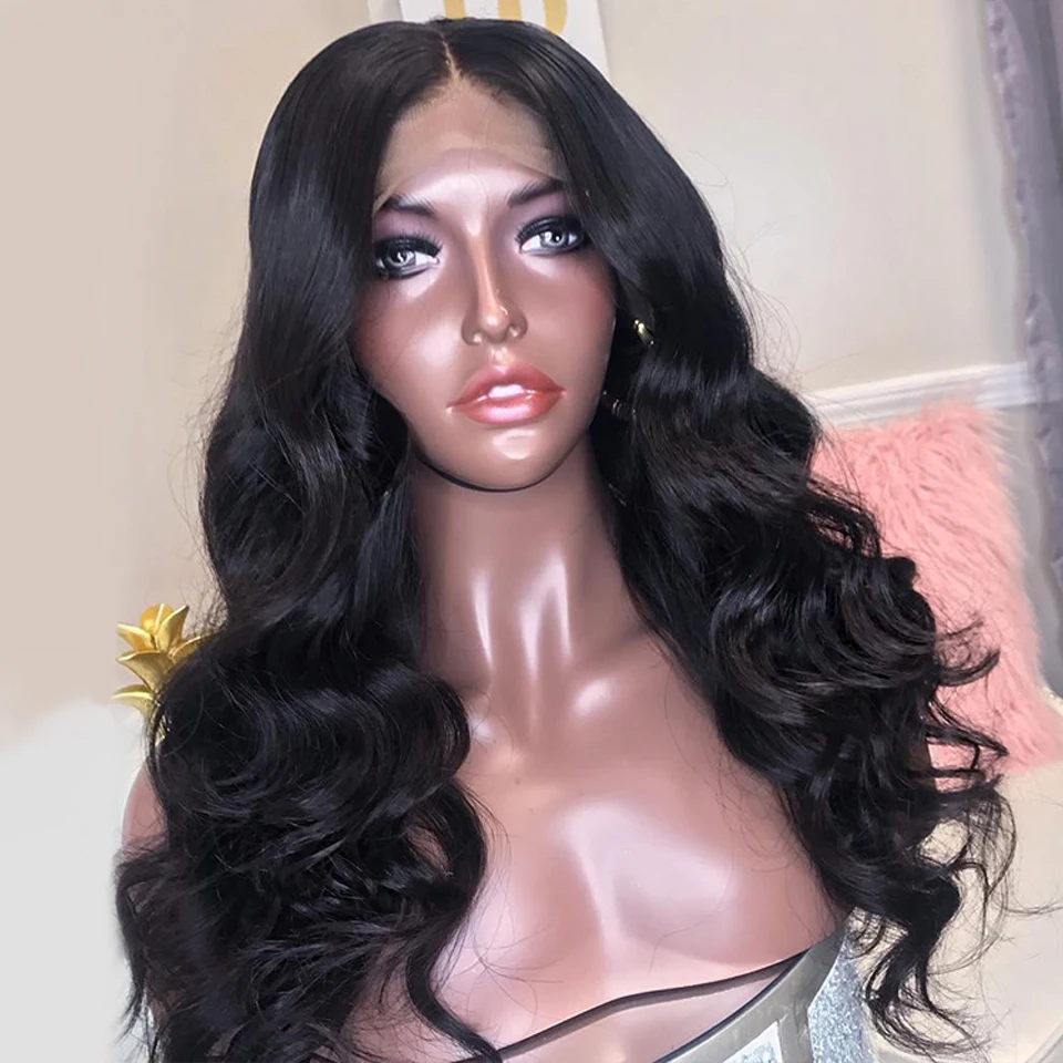 Sassoon Bob 13*4 парик из натуральных волос на кружеве для женщин, черная волна тела, бразильские волосы Remy, предварительно сорванные отбеленные узлы, бесклеевая
