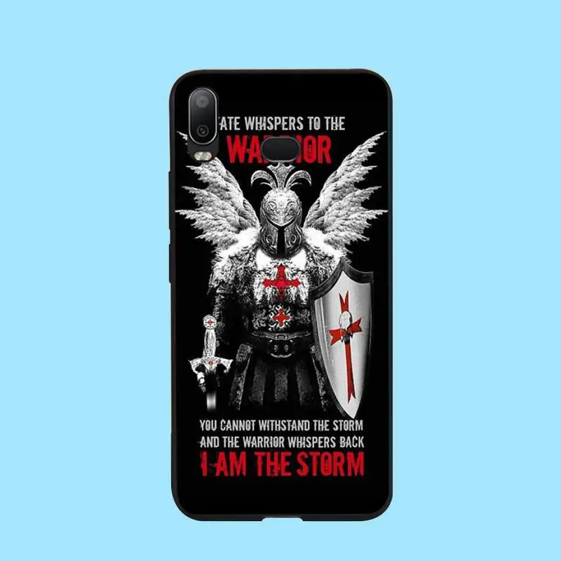 Роскошный чехол для телефона PENGHUWAN Knight Templar DIY Samsung A10 A20 A30 A40 A50 A70 A71 A51 A6 A8 2018 |