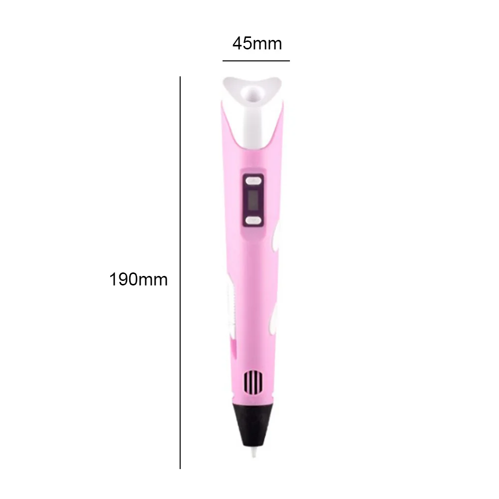 

1 Set Simple And Elegant Design 3D Pen for Kid 3D Printing Pen with USB 3D Pen ABS Filament for Gifts Easy to Use
