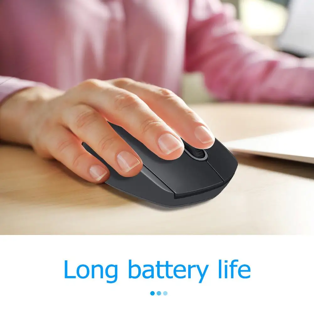 

Logitech M590 Comfortable Grip Mute Wireless Bluetooth Mouse Optical 1000DPI Silent Gaming Mouse Computer Mice for Windows