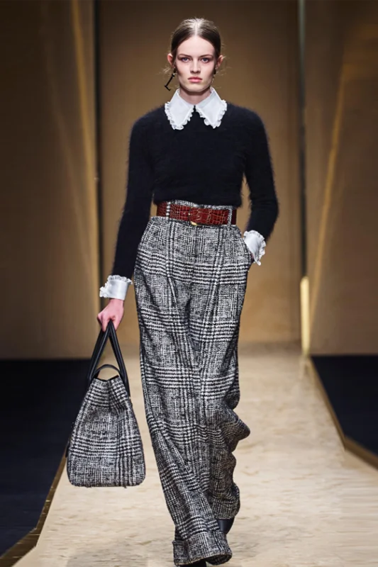 

JCHB 2021 Two piece suit of temperament show casual fashion Pullover High Waist Wide Leg Trousers