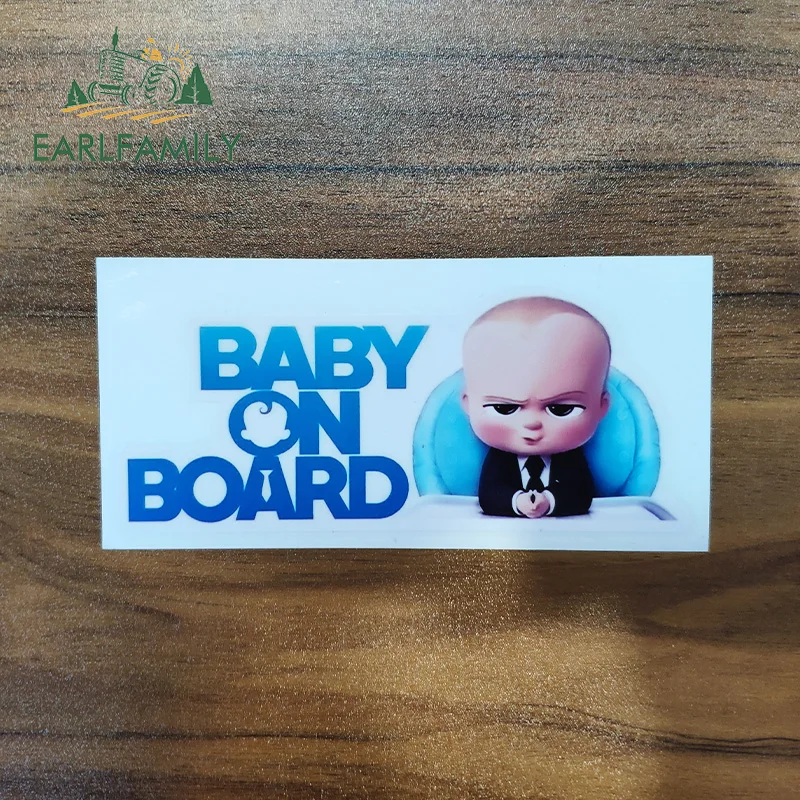 Автомобильные наклейки EARLFAMILY детские мультяшное аниме украшение для заднего