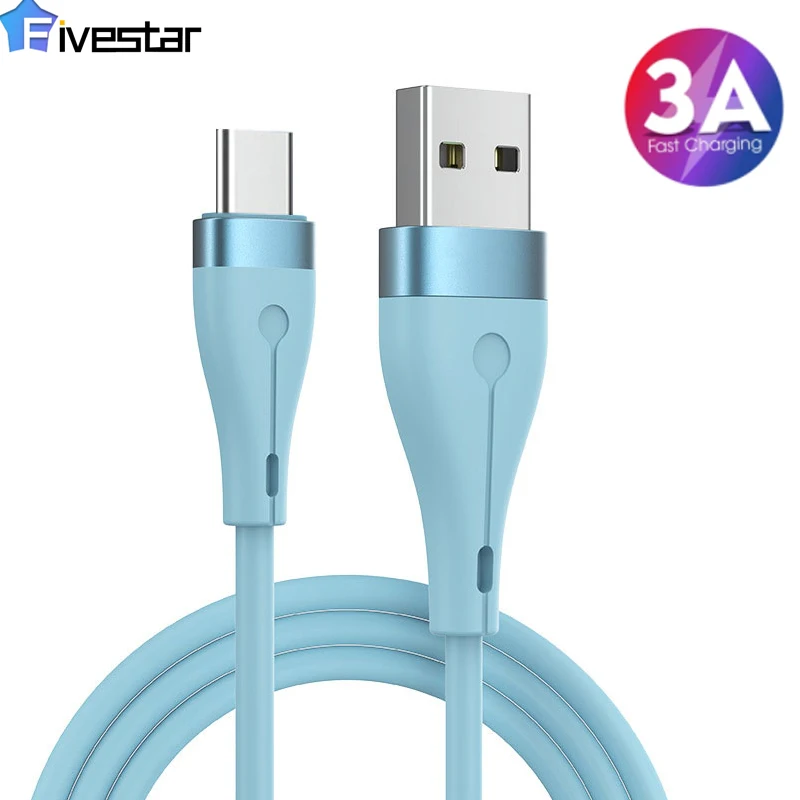 1 м 3A USB Type C кабель Micro для быстрой зарядки мобильный телефон Android зарядного
