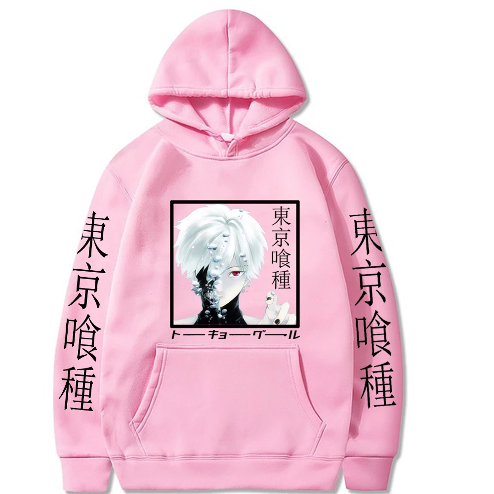 

2021 Tokyo Ghoul Anime Hoodie Long Sleeve Loose Hip Hop Fashion Uniex