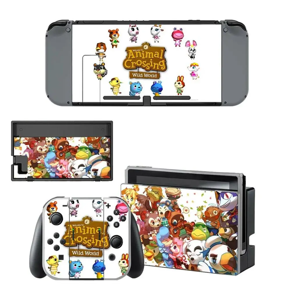 Животное скрещивание виниловая кожа rend переключатель наклейки Pegatinas для nintendo