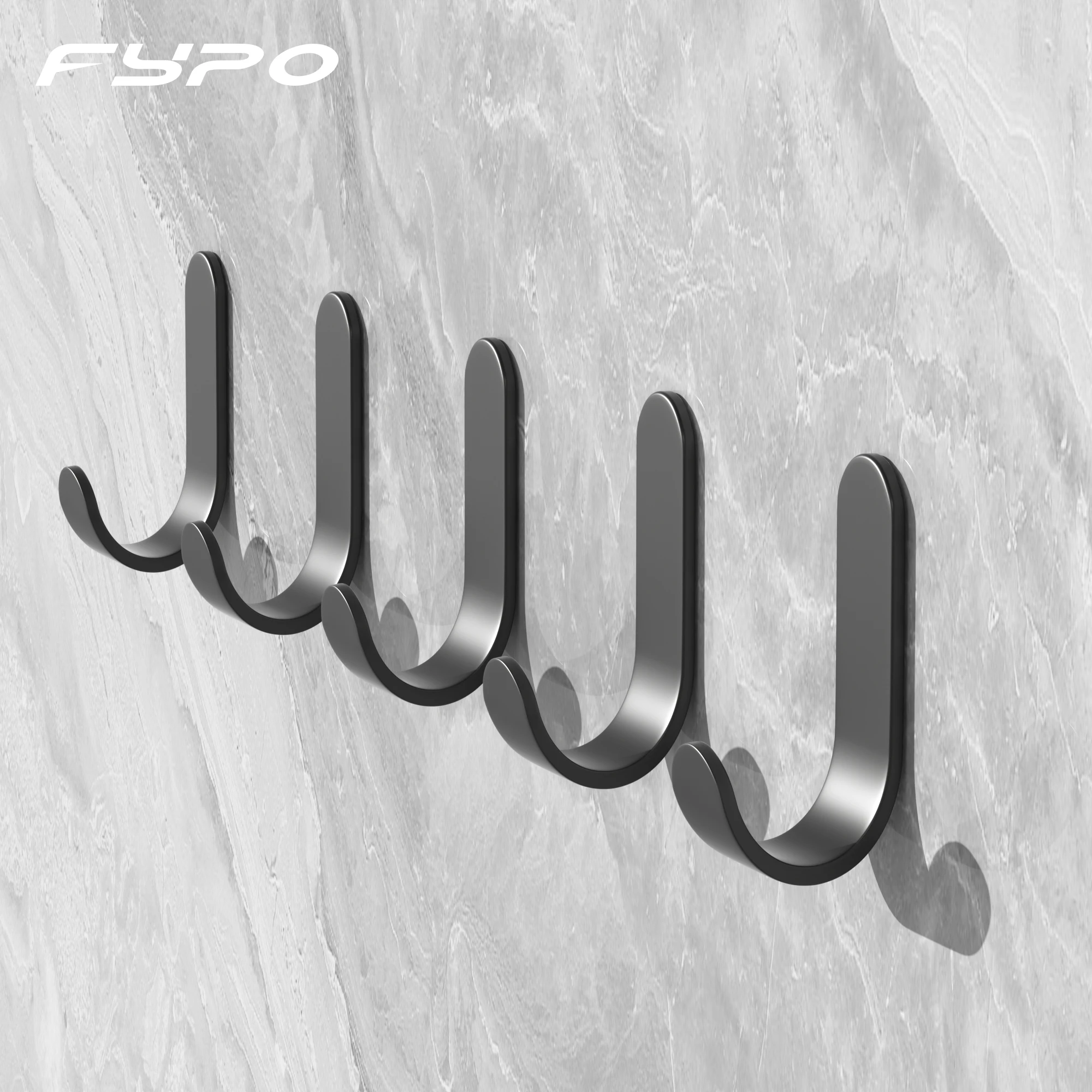 

1/3/5pcs Towel Hook Wall Coat Hook Self Adhesive Clothes Hook Rustproof Hook Hanger For Kitchen Hardware Keys Hook