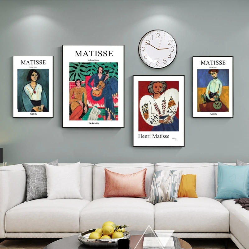 

Fauvism Henri Matisse Canvas Art Posters and Prints Classical Famous Art Canvas Paintings on The Wall Art Pictures Home Cuadros