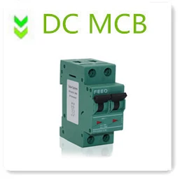 FEEO 4P 6A/10A/16A/20A/25A/32A/40A/50A/63A DC 1000 В Автоматический выключатель MCB солнечной энергии фотоэлектрический