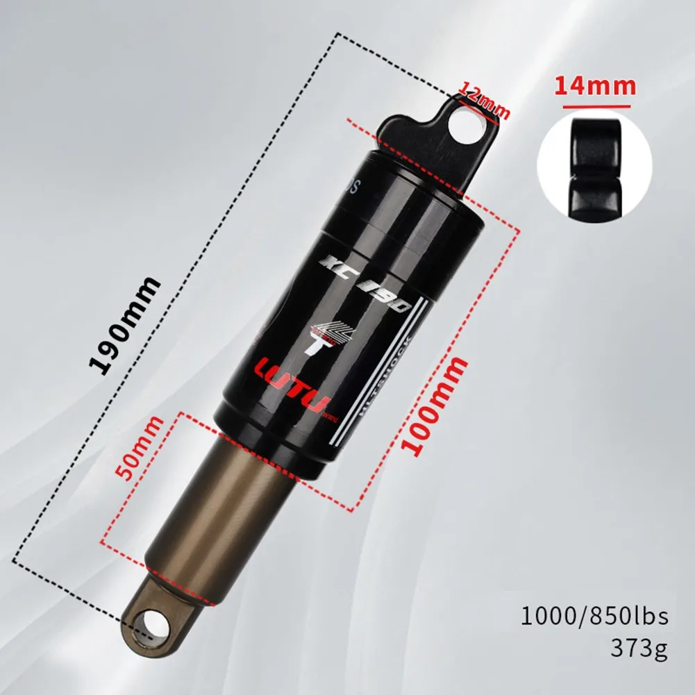 

165/190mm Bike Rear Shocks 850/1000 Lbs Spring Shock Absorber Cycle Parts