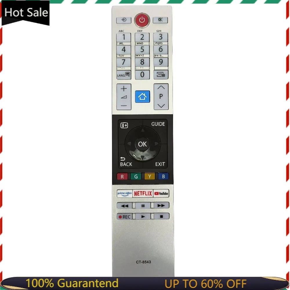 

New TV Remote Controller Fit For Toshiba LED HDTV TV Remote Control CT-8533 CT-8543 CT-8528 Fernbedienung