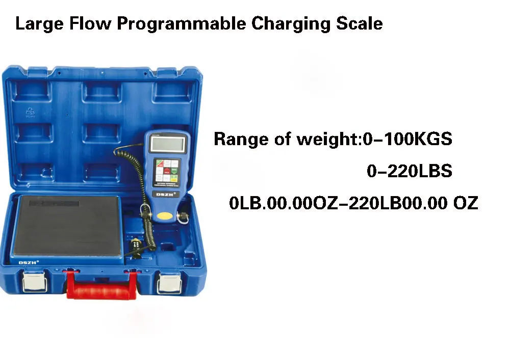 Программируемые весы для зарядки хладагента - Цвет: 100KGS