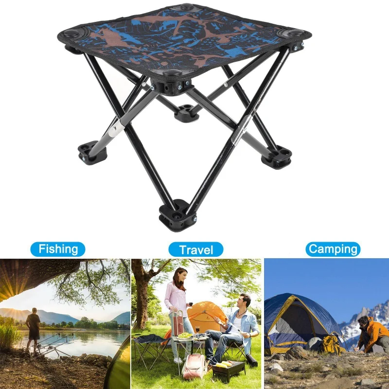 

New Camping Stool Folding Fishing Chair Conveniently Carry The Oxford Cloth Seat With A Maximum Weight Of 100KG