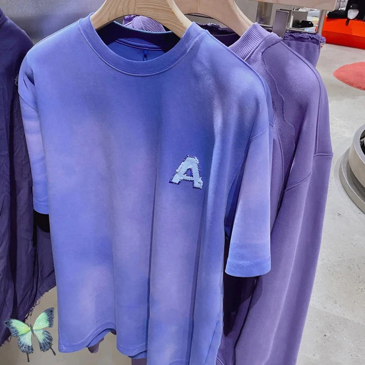 

Мужская и женская футболка с надписью Ader Error, Высококачественная футболка в стиле хип-хоп оверсайз 1:1