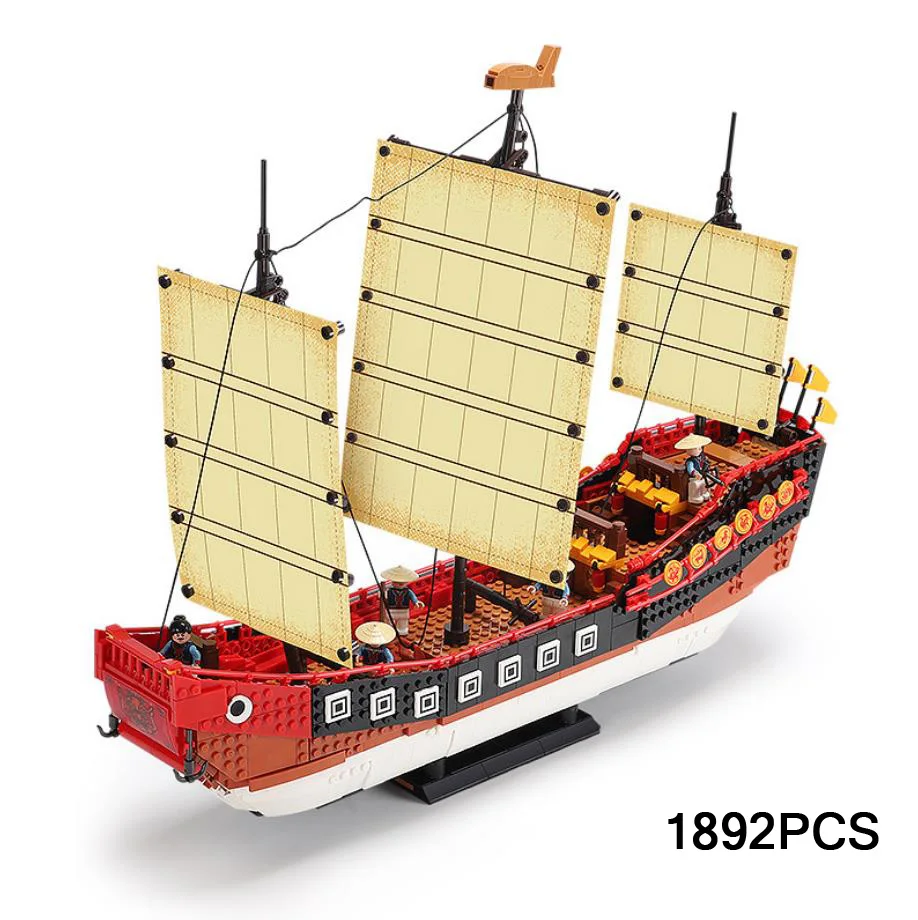 Классический большой корабль морской Шелковый путь Китай кантонский Гальон moc