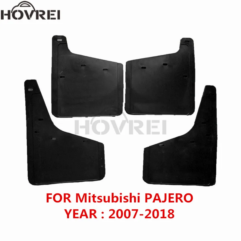 Передние и задние брызговики для Mitsubishi Pajero Montero 2007 2018 2013 2014 2015 2016 17|Грязезащита| |