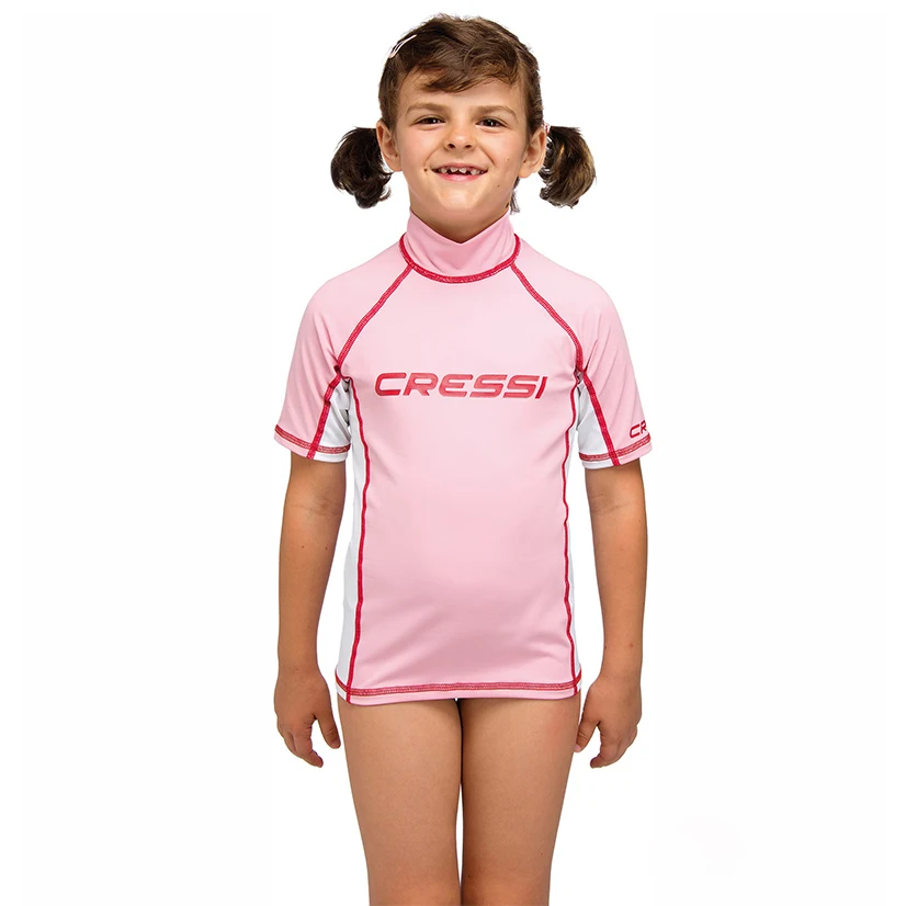 Детская сыпь Cressi с коротким рукавом для плавания серфинга снорклинга уф защита