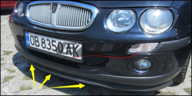 Дефлектор губ для бампера Rover 800/стерлингового серебра 800/юбка переднего спойлера