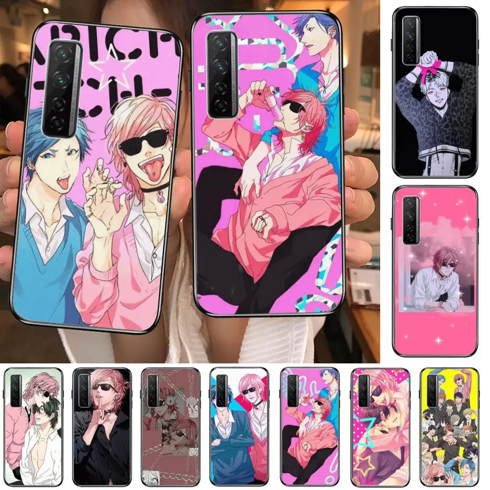 

Sexy Yarichin Bitch Club Phone Case For Huawei mate 40 30 10 20 40 8 9 Lite Z Pro Black Etui 3D Coque Painting Hoesjes 5g black